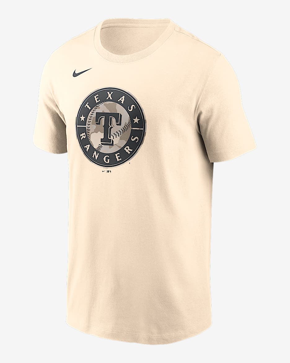 Texas Rangers Camo Men's Nike MLB T-Shirt. Nike.com